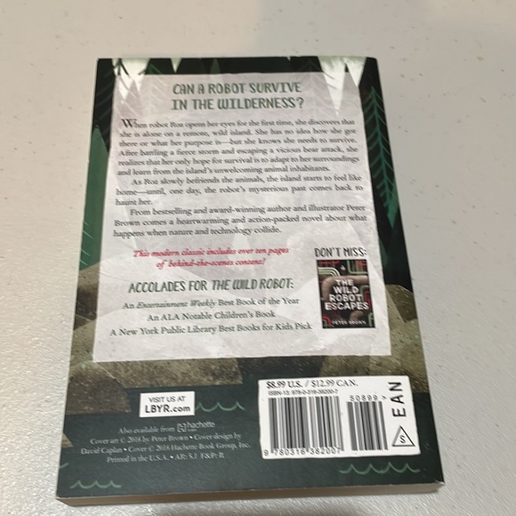 The Wild Robot by Peter Brown - Picture 2 of 3